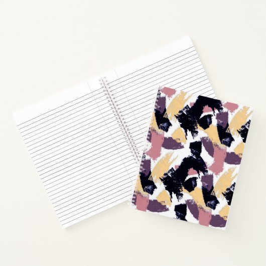 Pinselstriche Notizblock (Innenseite)