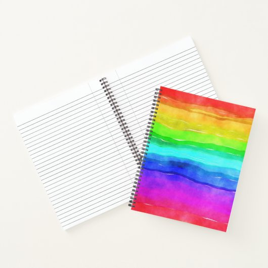 Pinselstriche Notizblock (Innenseite)