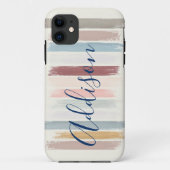 Pinselstriche personalisiert Case-Mate iPhone hülle (Rückseite)