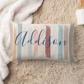 Pinselstriche personalisiert lendenkissen (Decke)