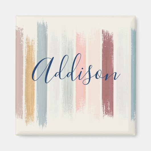 Pinselstriche personalisiert magnet (Vorne)