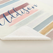 Pinselstriche personalisiert sherpadecke (3/4)