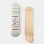 Pinselstriche personalisiert skateboard (Vorderseite)