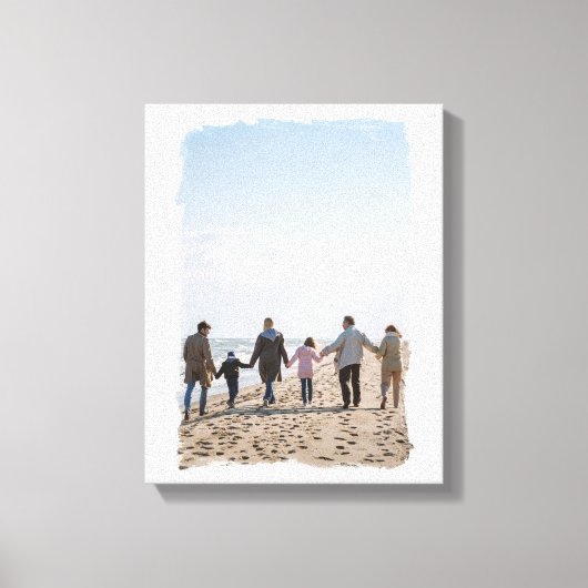 Pinselstriche Pinselstriche für benutzerdefinierte Leinwanddruck (Vorderseite)