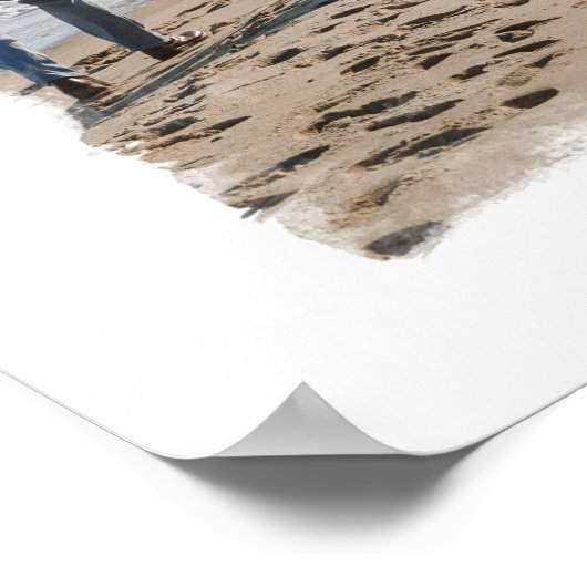 Pinselstriche Pinselstriche für benutzerdefinierte Poster (Ecke)