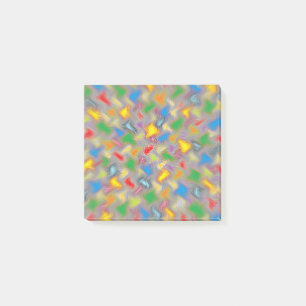 Pinselstriche Post-it Klebezettel
