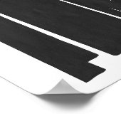 Pinselstriche Poster (Ecke)