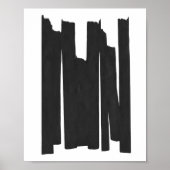 Pinselstriche Poster (Vorne)