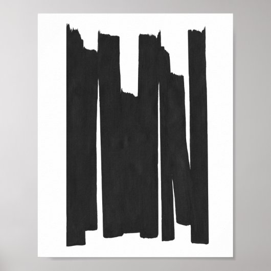 Pinselstriche Poster (Vorne)