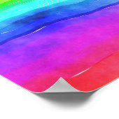 Pinselstriche Poster (Ecke)