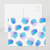 Pinselstriche Postkarte (Vorne/Hinten)