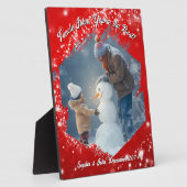 Pinselstriche Roter Pinselstrich Foto Rahmen (Seite)