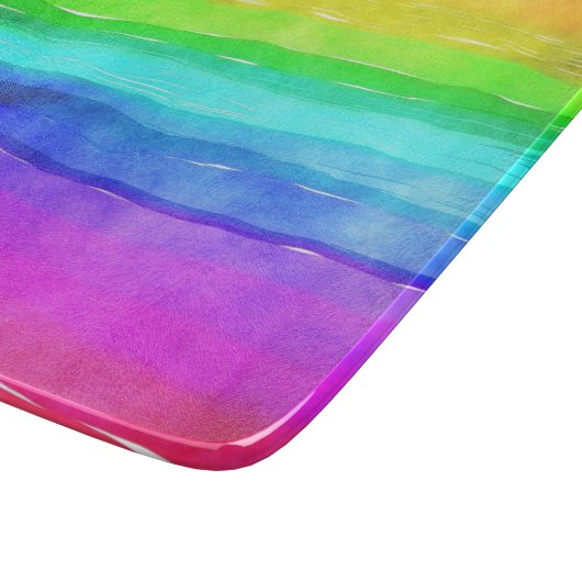 Pinselstriche Schneidebrett (Ecke)