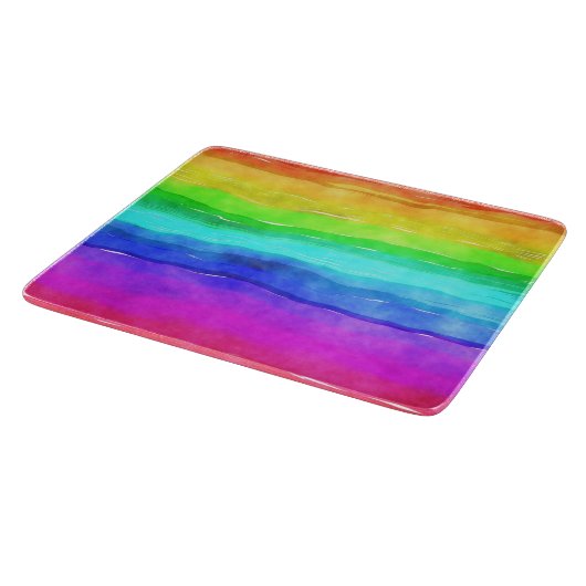 Pinselstriche Schneidebrett (Ecke)