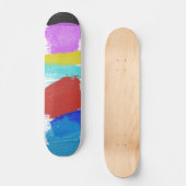 Pinselstriche Skateboard (Vorderseite)