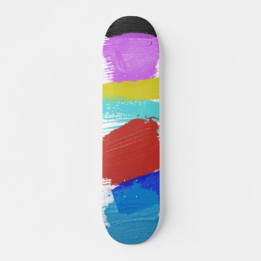 Pinselstriche Skateboard (Vorne)