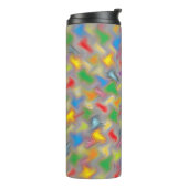 Pinselstriche Thermosbecher (Nach links gedreht)