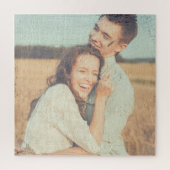 Pinselstriche überlagern Benutzerdefiniertes Foto Puzzle (Vertikal)