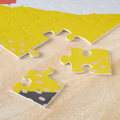 Pinselstriche: Vintages Muster. Puzzle (Seite)