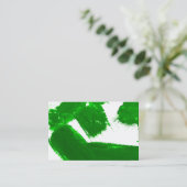 Pinselstriche Visitenkarte (Stehend Vorderseite)