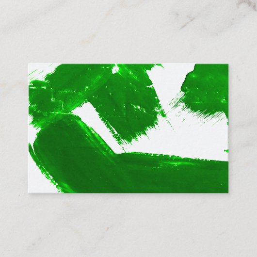 Pinselstriche Visitenkarte (Vorderseite)