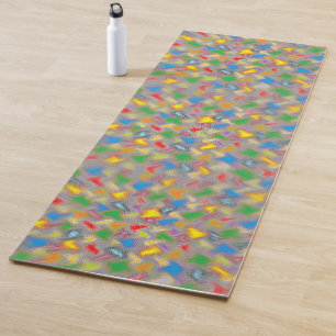 Pinselstriche Yogamatte