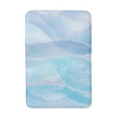 Pinselstrichkunst, abstrakt, cool badematte (Vorderseite Vertikal)