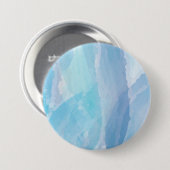 Pinselstrichkunst, abstrakt, cool button (Vorne & Hinten)