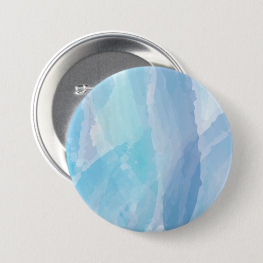 Pinselstrichkunst, abstrakt, cool button (Vorne & Hinten)