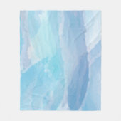 Pinselstrichkunst, abstrakt, cool fleecedecke (Vorderseite)