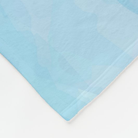 Pinselstrichkunst, abstrakt, cool fleecedecke (Ecke)