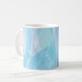 Pinselstrichkunst, abstrakt, cool kaffeetasse (Vorderseite Links)