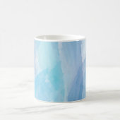 Pinselstrichkunst, abstrakt, cool kaffeetasse (Mittel)