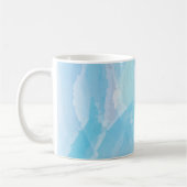 Pinselstrichkunst, abstrakt, cool kaffeetasse (Links)