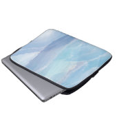 Pinselstrichkunst, abstrakt, cool laptopschutzhülle (Vorne Knopf)