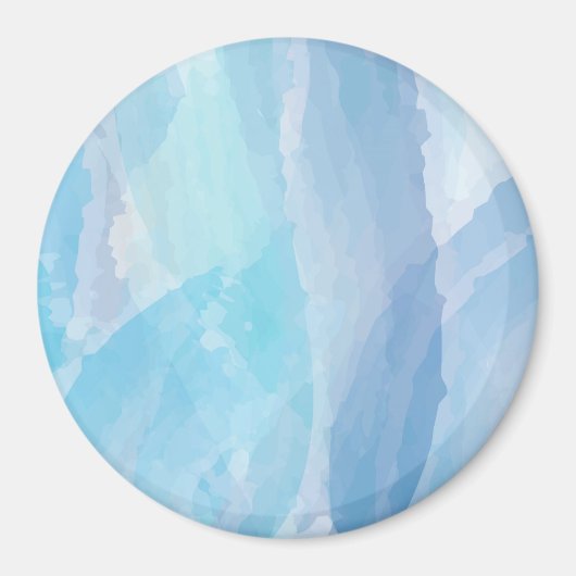 Pinselstrichkunst, abstrakt, cool magnet (Vorne)