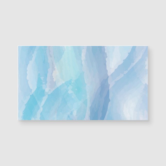 Pinselstrichkunst, abstrakt, cool magnetkarte (Vorderseite)