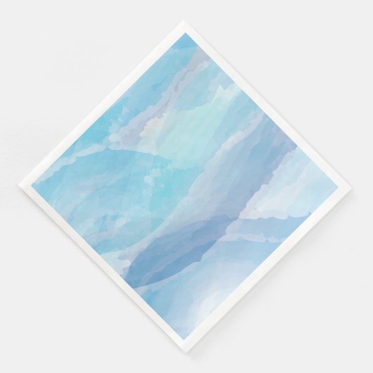 Pinselstrichkunst, abstrakt, cool serviette (Ecke)