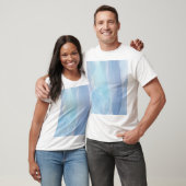 Pinselstrichkunst, abstrakt, cool T-Shirt (Unisex)