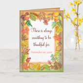 Pinselstrichkunst für Erntedank Karte (Gelbe Blume)