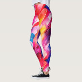 Pinselstrichmuster 2 leggings (Links)