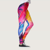 Pinselstrichmuster 2 leggings (Rechts)