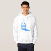 Pinselsymbol Hoodie (Vorne ganz)
