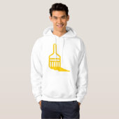 Pinselsymbol Hoodie (Vorne ganz)