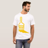 Pinselsymbol T-Shirt (Vorne ganz)