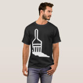 Pinselsymbol T-Shirt (Vorne ganz)
