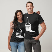 Pinselsymbol T-Shirt (Unisex)