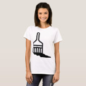 Pinselsymbol T-Shirt (Vorne ganz)