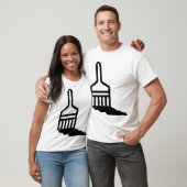 Pinselsymbol T-Shirt (Unisex)