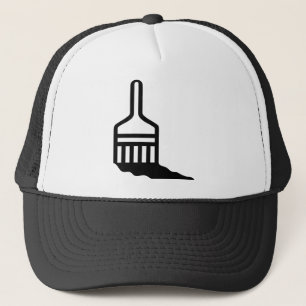 Pinselsymbol Truckerkappe